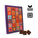Image of Vegan Dark Chocolate Advent Calendar A4